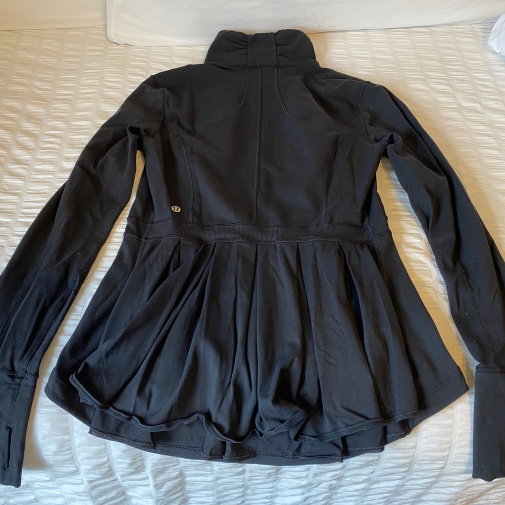 RARE Lululemon black riding jacket size 10(?)